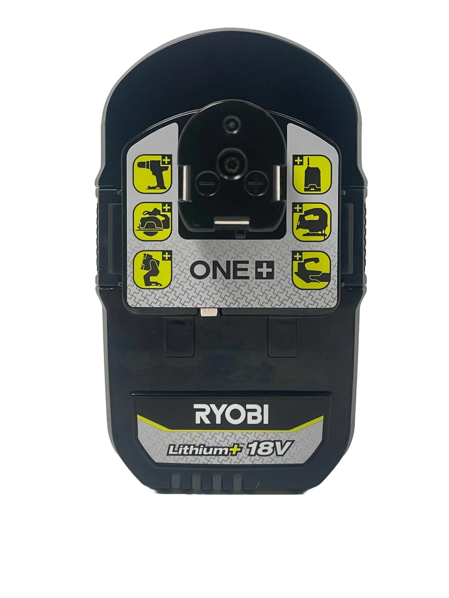Ryobi 18V ONE+ 6.0Ah Lithium+ Compact Battery Pack Personalised Power Tool Battery Decal - top
