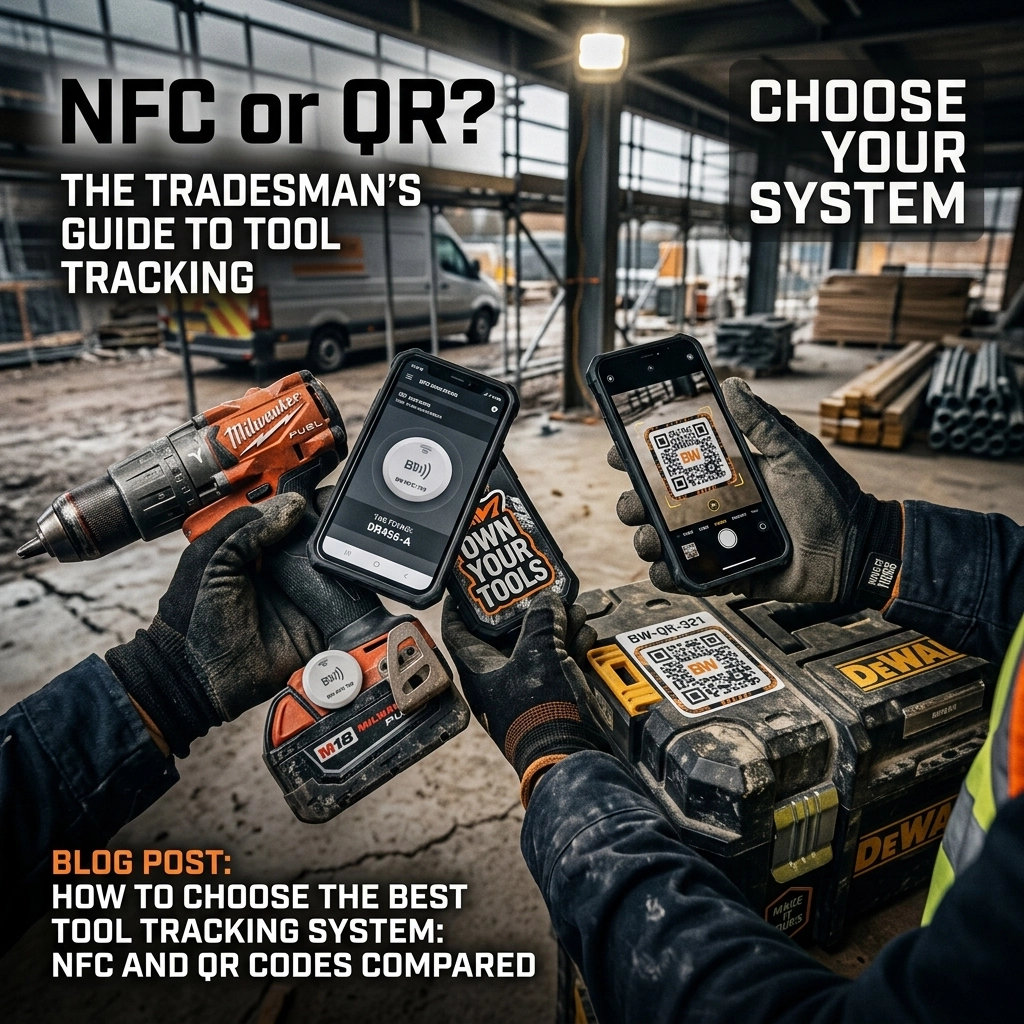 How to Choose the Best Tool Tracking System: NFC and QR Codes Compared