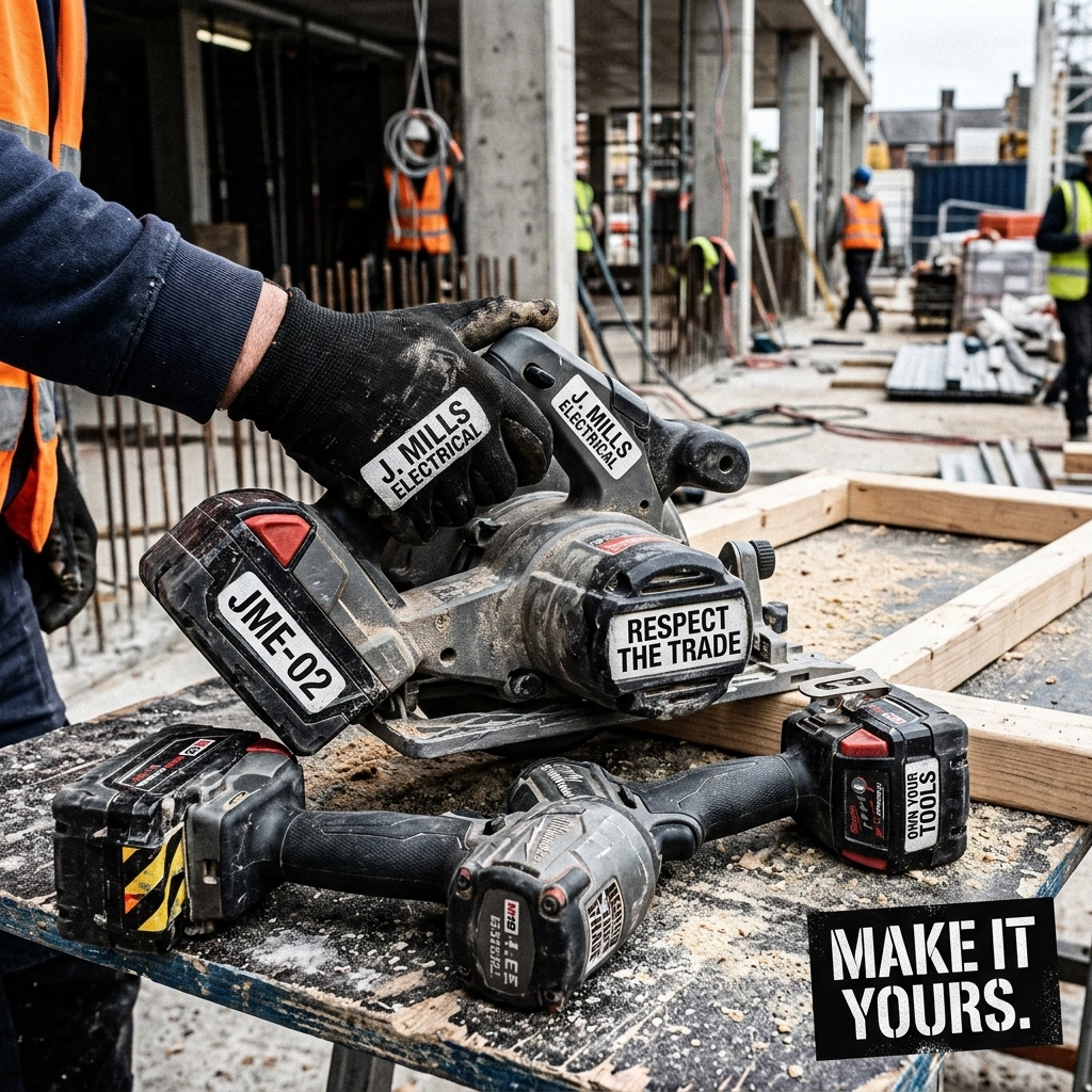 The Secret to Site Visibility: Why Tradies Who Label Their Gear Get More Respect
